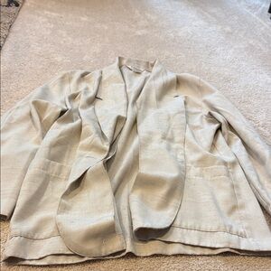 Chic Beige Women's Blazer